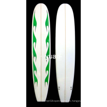 Personalizado forma de cola cuadrada tabla de surf largo